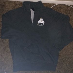 Purdue 1/4 zip sweatshirt